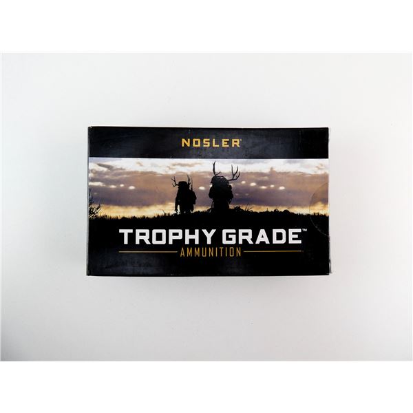 NOSLER TROPHY GRADE 7MM STW AMMO LOT