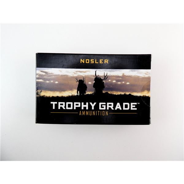 NOSLER TROPHY GRADE 7MM STW AMMO LOT