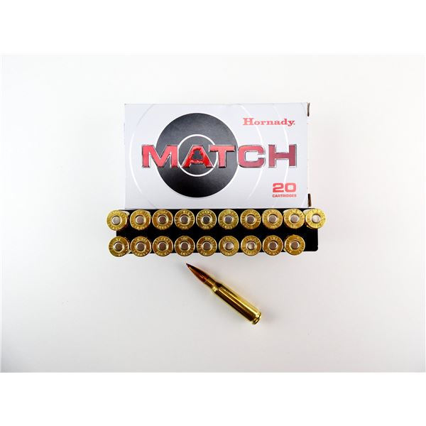 HORNADY MATCH .308 WIN AMMO LOT