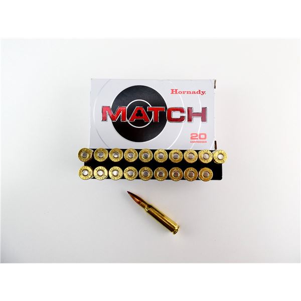 HORNADY MATCH .308 WIN AMMO LOT