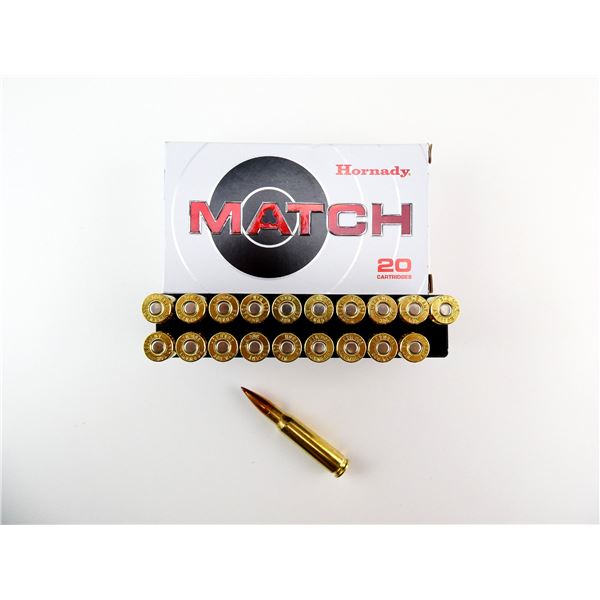 HORNADY MATCH .308 WIN AMMO LOT