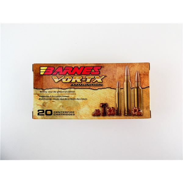 BARNES VOR-TX .223 REM AMMO LOT