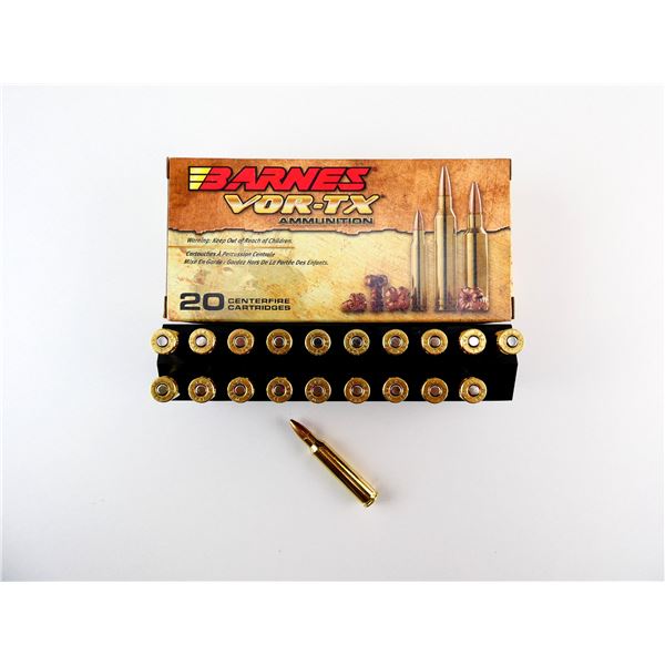 BARNES VOR-TX .223 REM AMMO LOT