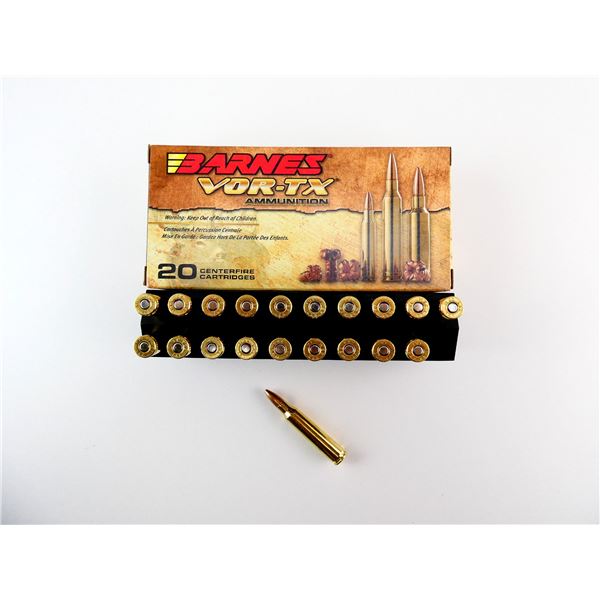 BARNES VOR-TX .223 REM AMMO LOT