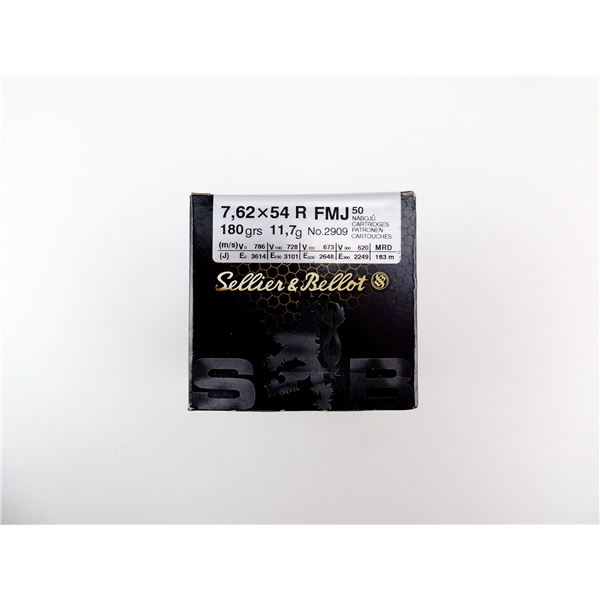 SELLIER & BELLOT 7.62X54R AMMO LOT