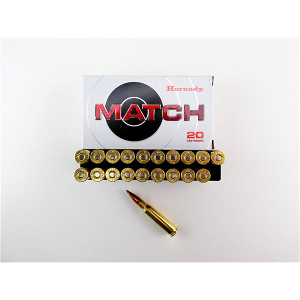 HORNADY MATCH .308 WIN AMMO LOT