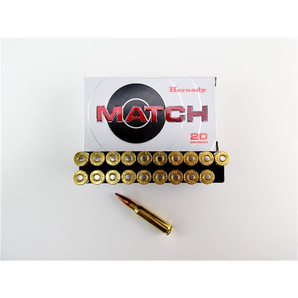 HORNADY MATCH .308 WIN AMMO LOT