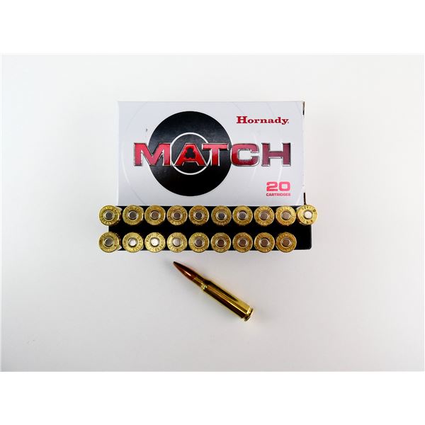 HORNADY MATCH .308 WIN AMMO LOT