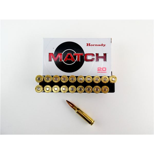 HORNADY MATCH .308 WIN AMMO LOT