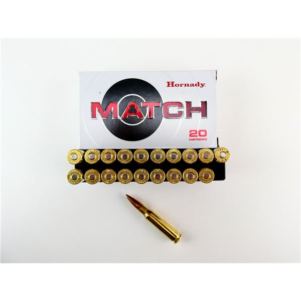 HORNADY MATCH .308 WIN AMMO LOT