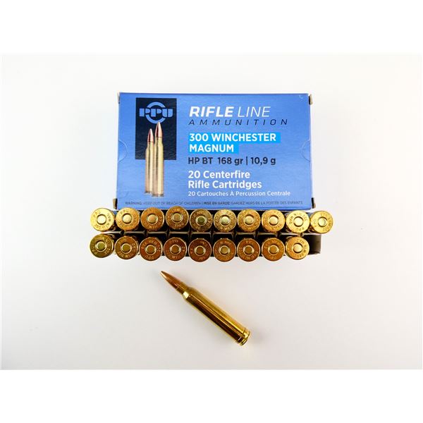 PPU .300 WIN MAG AMMO LOT