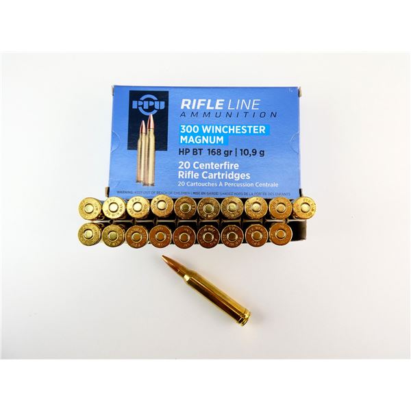 PPU .300 WIN MAG AMMO LOT