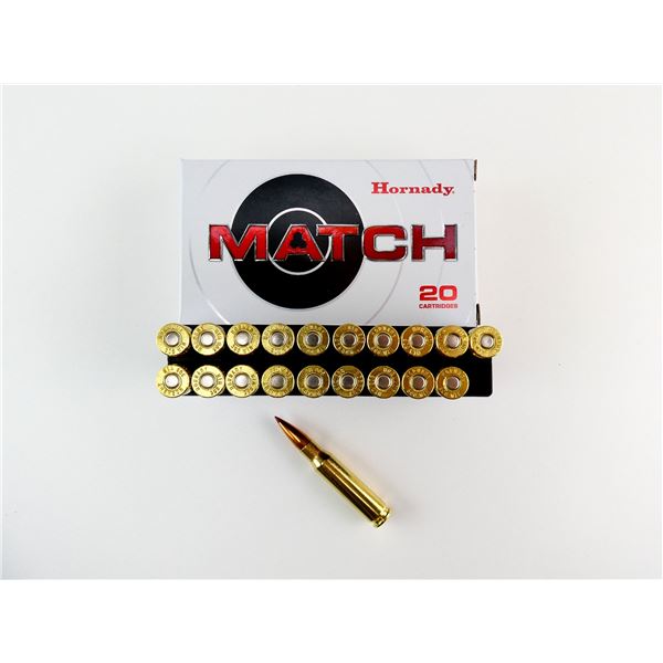 HORNADY MATCH .308 WIN AMMO LOT
