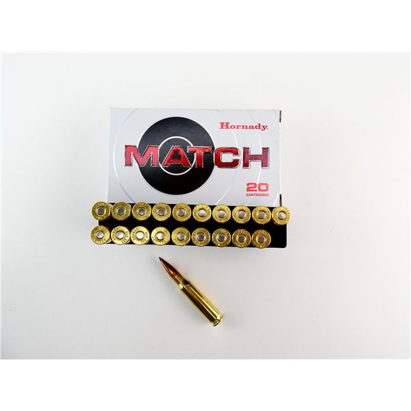 HORNADY MATCH .308 WIN AMMO LOT