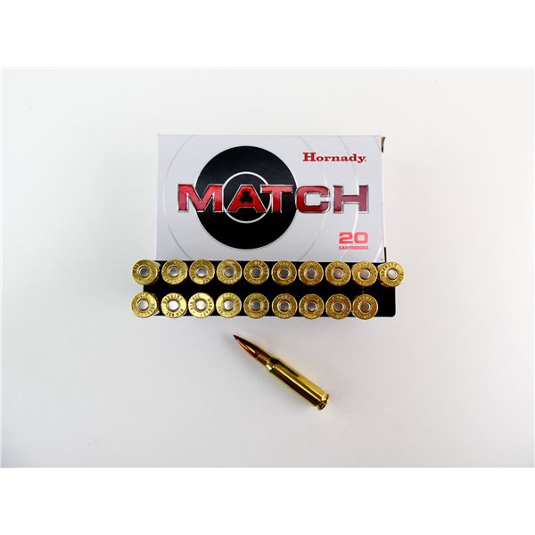 HORNADY MATCH .308 WIN AMMO LOT