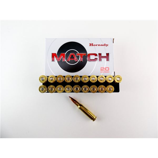 HORNADY MATCH .308 WIN AMMO LOT