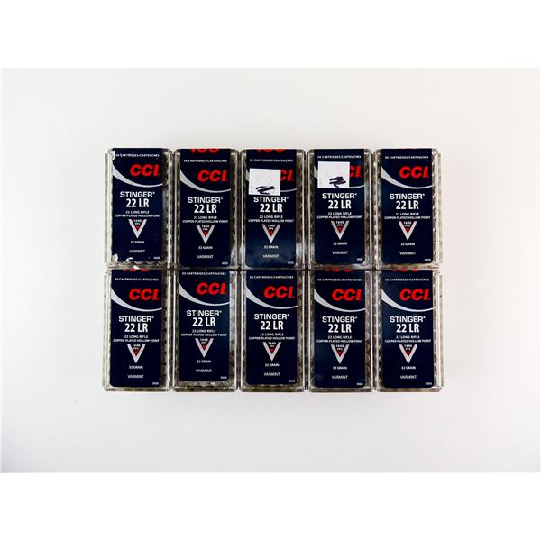 CCI STINGER .22 LR AMMO LOT