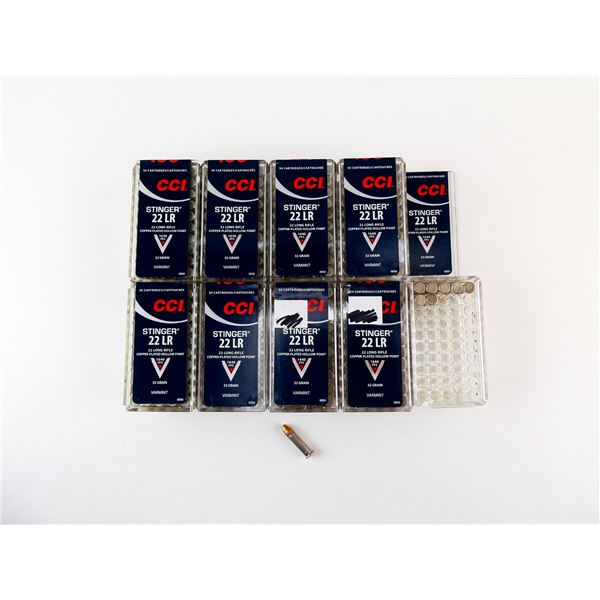 CCI STINGER .22 LR AMMO LOT