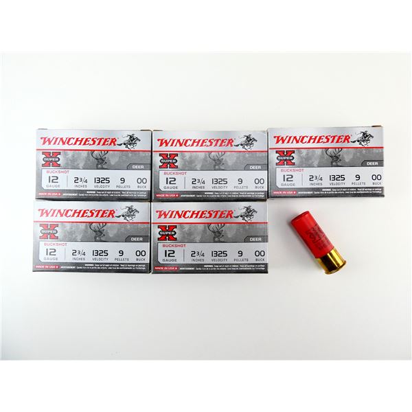 WINCHESTER 12 GAUGE 2 3/4" SHORT SHELL AMMO LOT