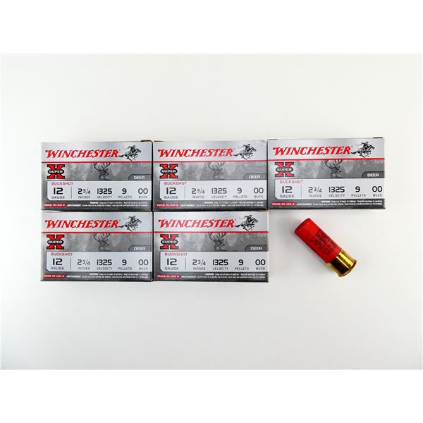 WINCHESTER 12 GAUGE 2 3/4" SHORT SHELL AMMO LOT