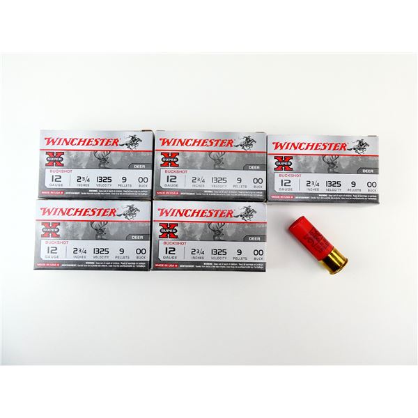 WINCHESTER 12 GAUGE 2 3/4" SHORT SHELL AMMO LOT