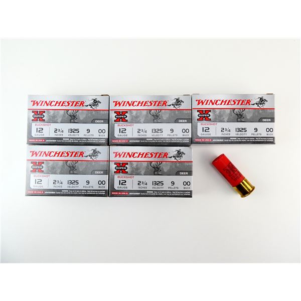 WINCHESTER 12 GAUGE 2 3/4" SHORT SHELL AMMO LOT