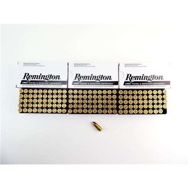 REMINGTON 9MM LUGER AMMO LOT