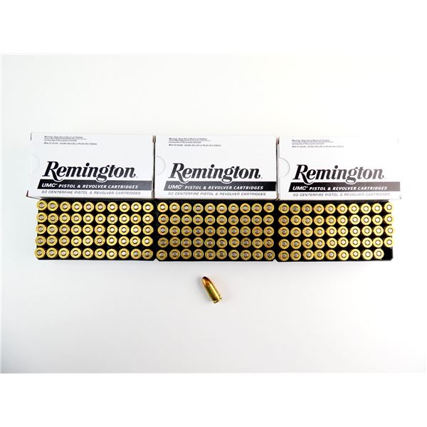 REMINGTON 9MM LUGER AMMO LOT