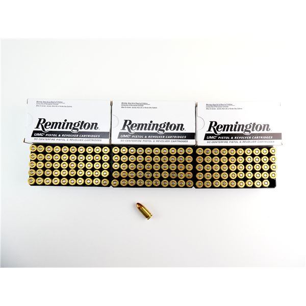 REMINGTON 9MM LUGER AMMO LOT