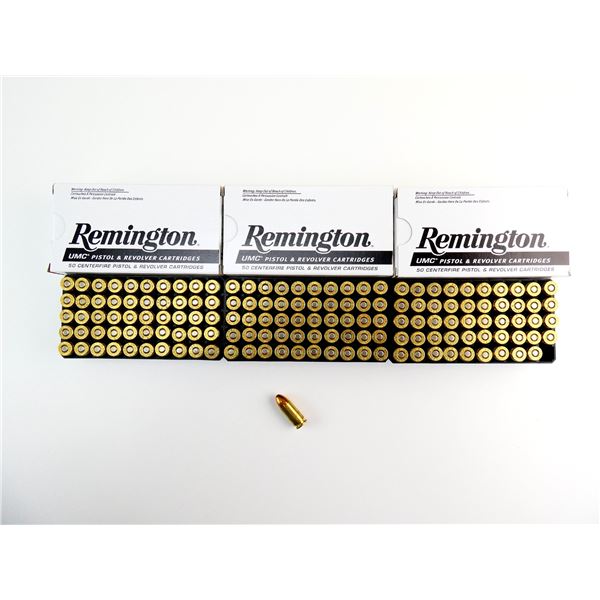 REMINGTON 9MM LUGER AMMO LOT