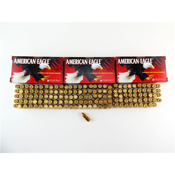 AMERICAN EAGLE 9MM LUGER AMMO LOT