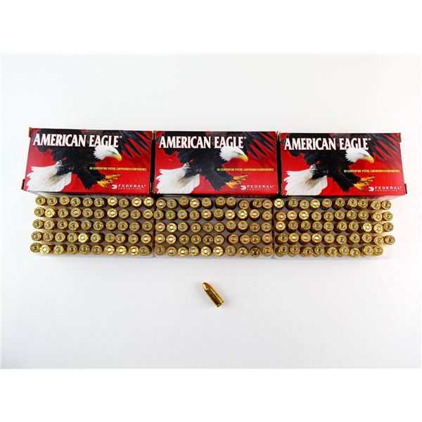 AMERICAN EAGLE 9MM LUGER AMMO LOT