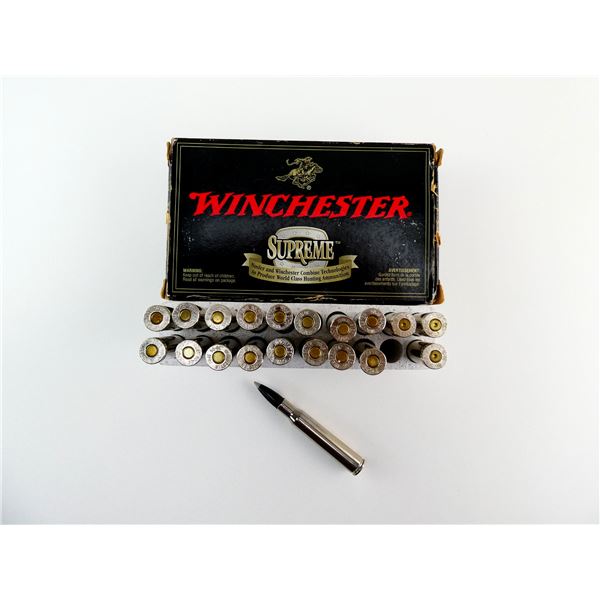 WINCHESTER .30-06 SPRG AND NON-PRIMED NICKEL CASES LOT