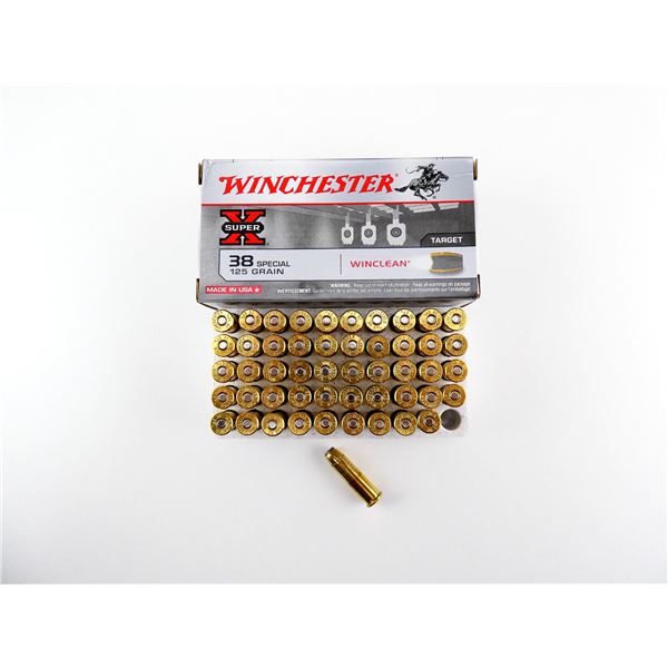 WINCHESTER .38 SPECIAL AMMO LOT