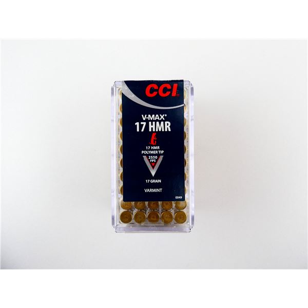 CCI V-MAX .17 HMR AMMO LOT