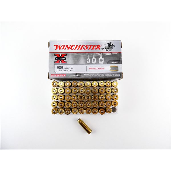 WINCHESTER .38 SPECIAL AMMO LOT