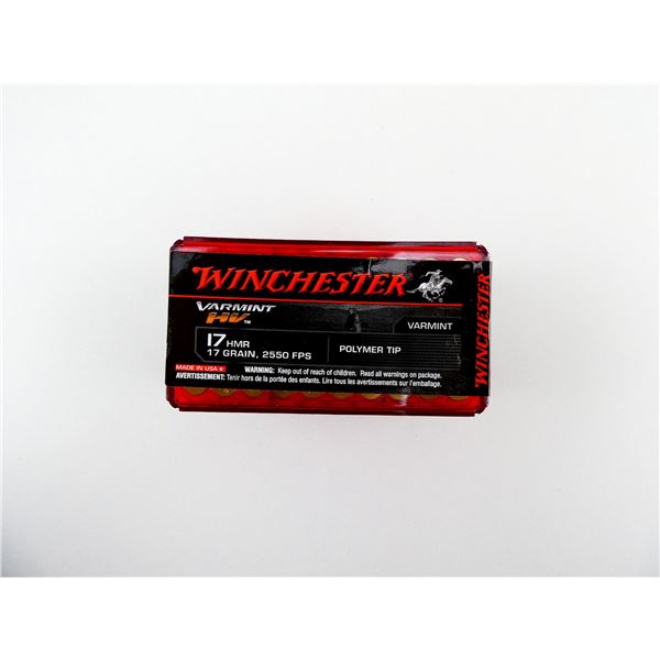 WINCHESTER .17 HMR AMMO LOT