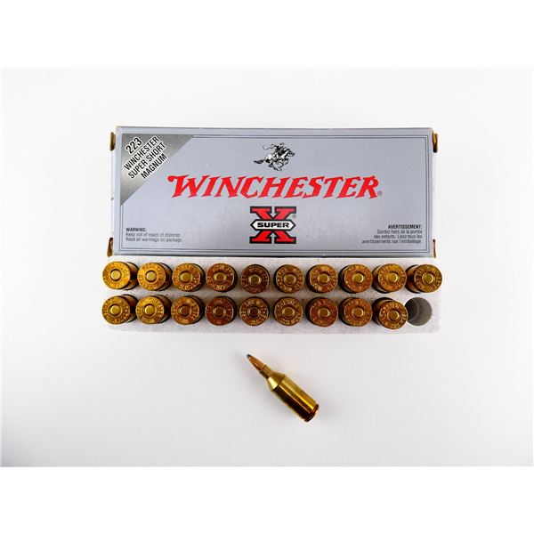 WINCHESTER .223 WSSM AMMO LOT
