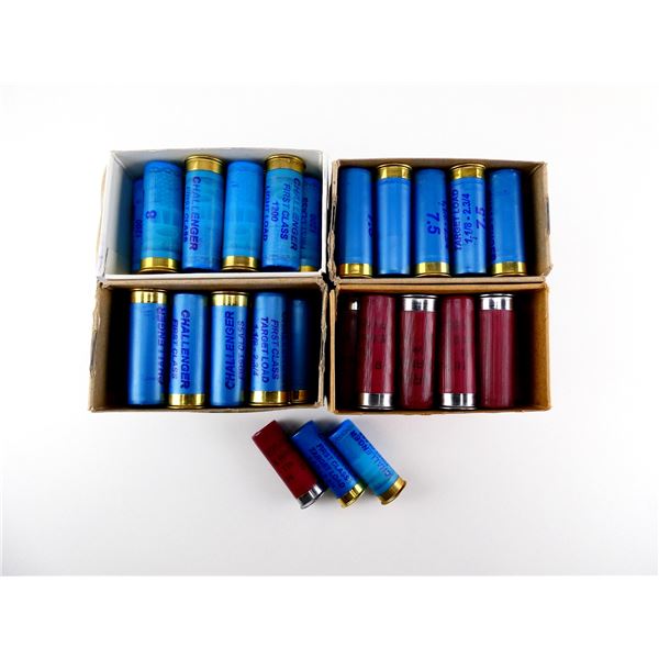 ASSORTED 12 GAUGE 2 3/4" SHOT SHELL AMMO LOT