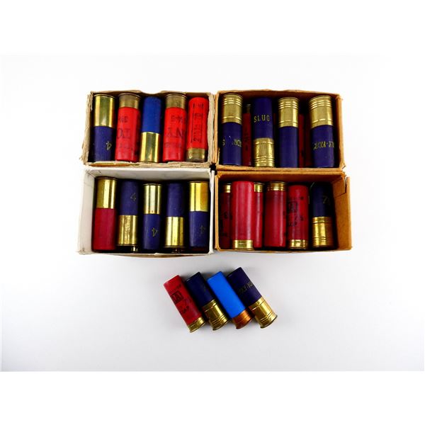ASSORTED 12 GAUGE 2 3/4" AND 3" SHOT SHELL AMMO LOT