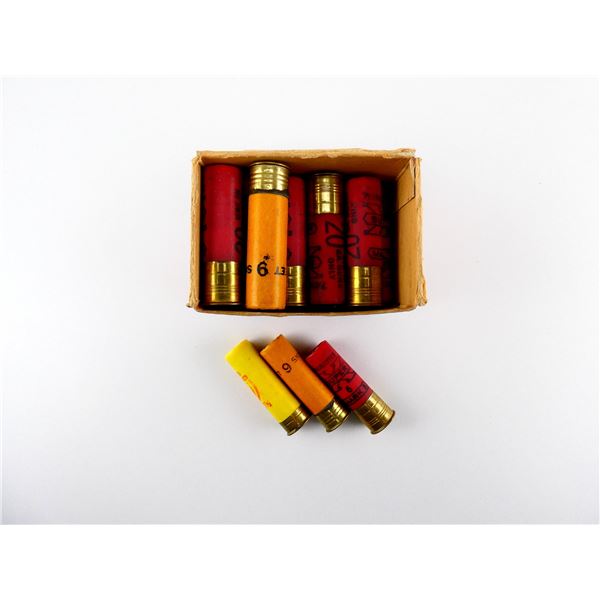 ASSORTED 20 GAUGE 2 3/4" SHOT SHELL AMMO LOT