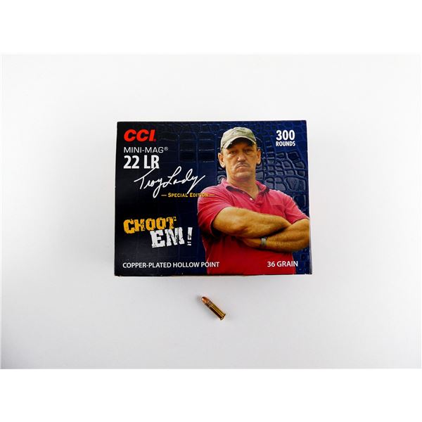 CCI TROY LANDRY SPECIAL EDITION MINI-MAG .22 LR AMMO LOT