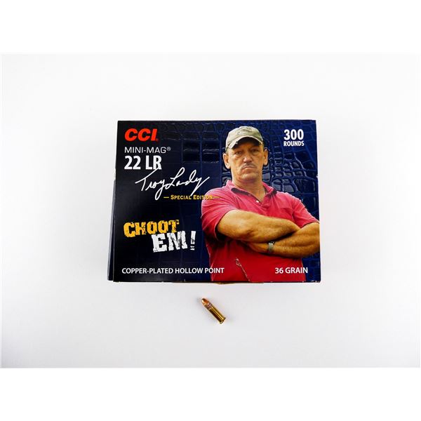 CCI TROY LANDRY SPECIAL EDITION MINI-MAG .22 LR AMMO LOT