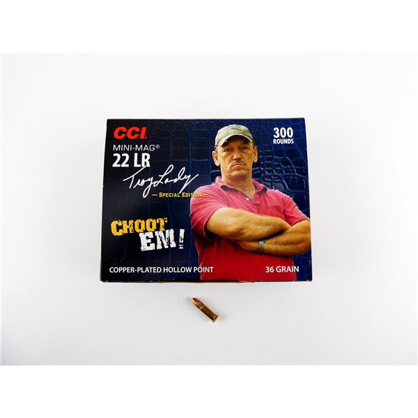 CCI TROY LANDRY SPECIAL EDITION MINI-MAG .22 LR AMMO LOT