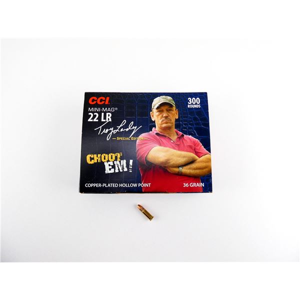 CCI TROY LANDRY SPECIAL EDITION MINI-MAG .22 LR AMMO LOT