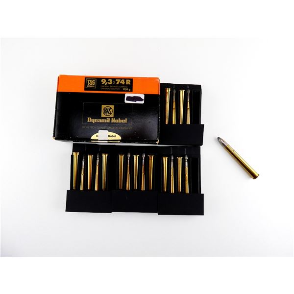DYNAMIT NOBEL 9X.3X74R AMMO LOT
