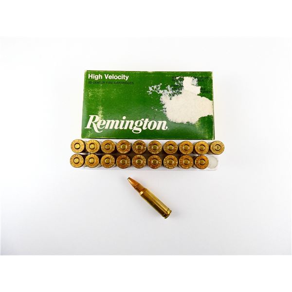 REMINGTON .350 REM MAGNUM AMMO AND NON-PRIMED BRASS CASES LOT