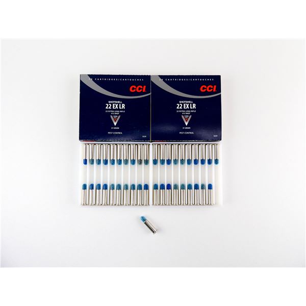 CCI .22 EX LR SHOT SHELL AMMO LOT