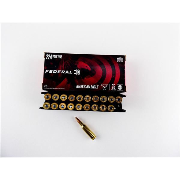 FEDERAL .224 VALKYRIE AMMO LOT