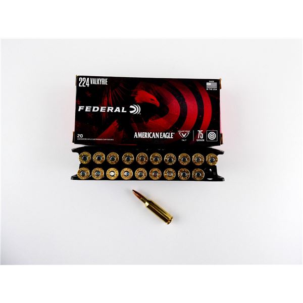 FEDERAL .224 VALKYRIE AMMO LOT